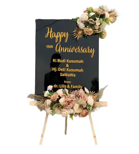 Papan Bunga Akrilik Curugbadak