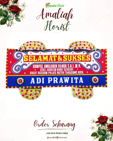 Papan Bunga Ucapan Selamat Curugbadak
